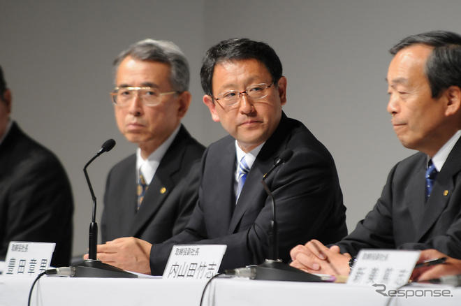 トヨタ新社長就任会見…豊田社長「私がレースに出場した理由」