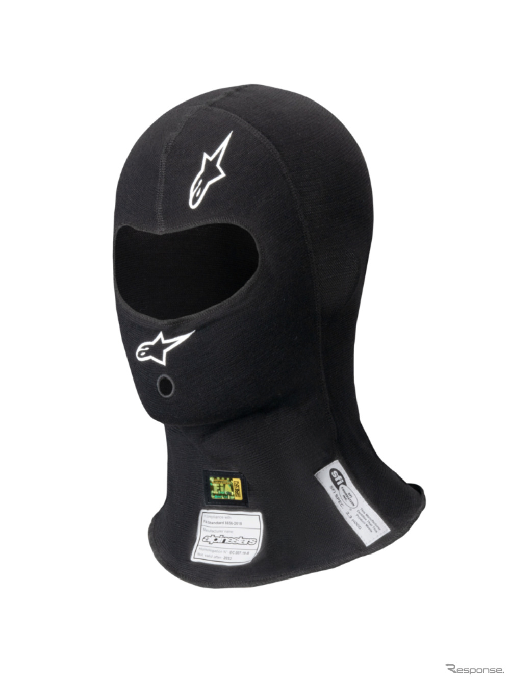 ZX EVO V3 BALACLAVA FIA/SF 10 BLACK