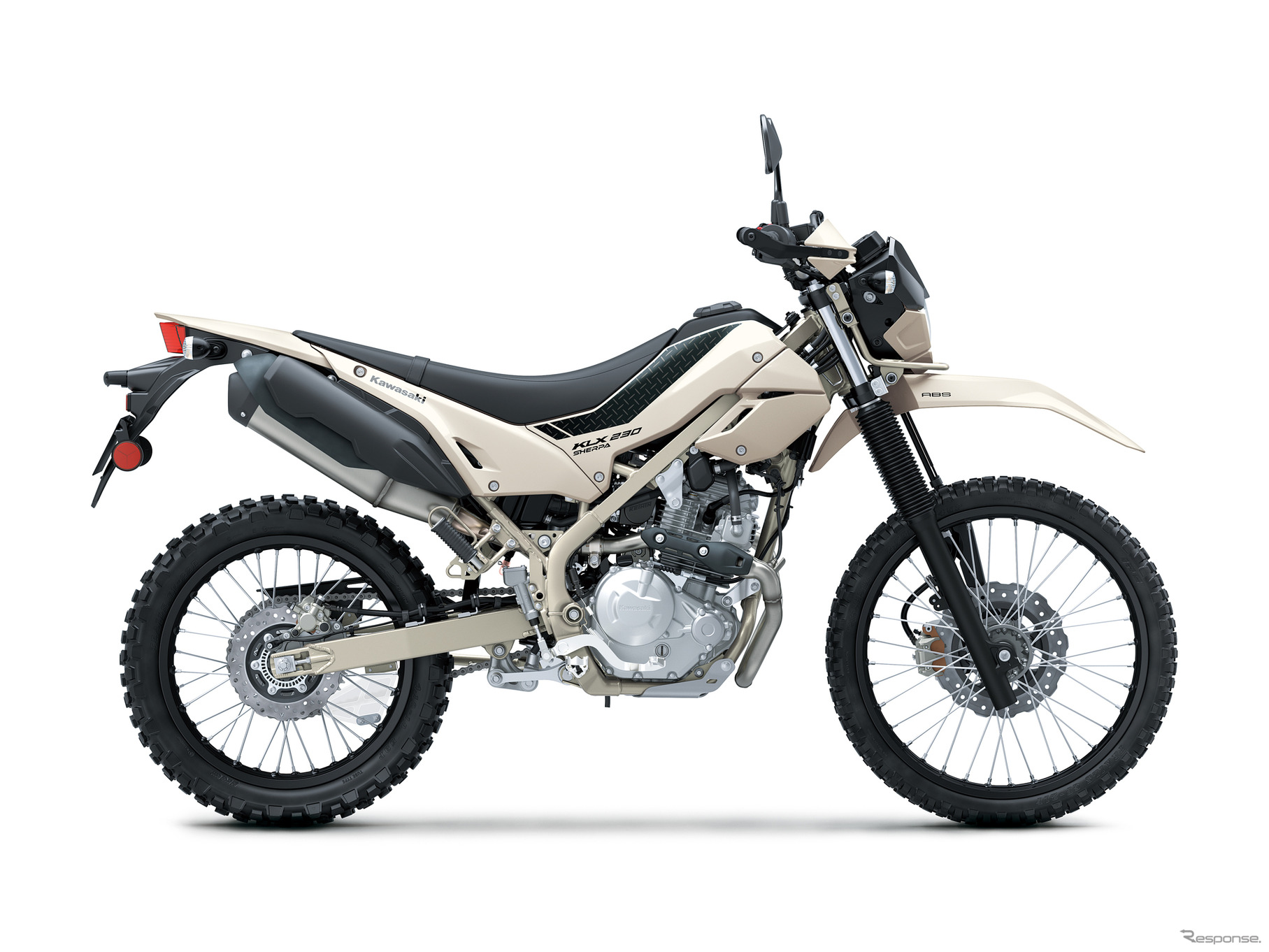 カワサキ KLX230 SHERPA（ホワイティッシュベージュ）
