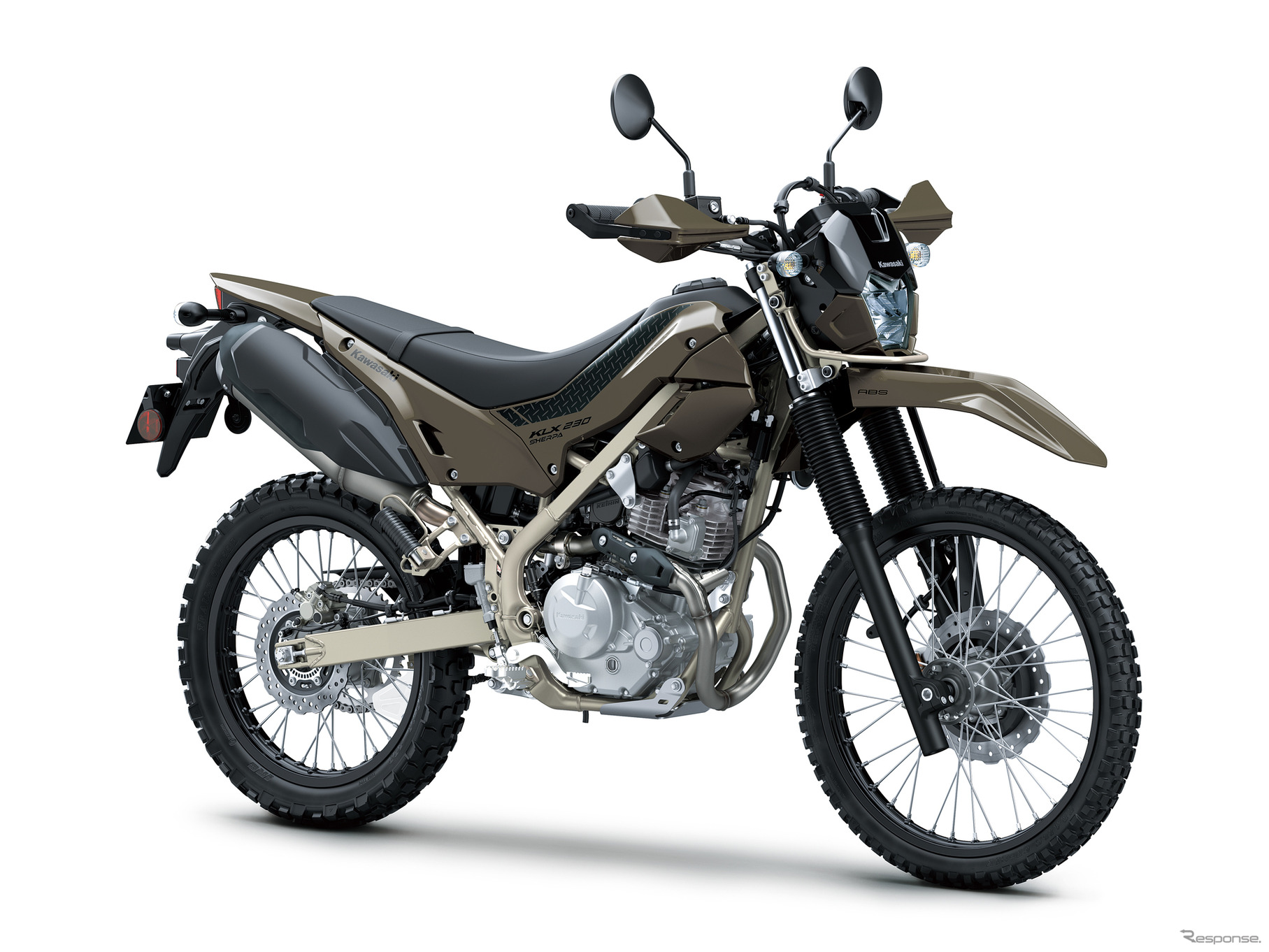 カワサキ KLX230 SHERPA（ミディアムクラウディグレー）