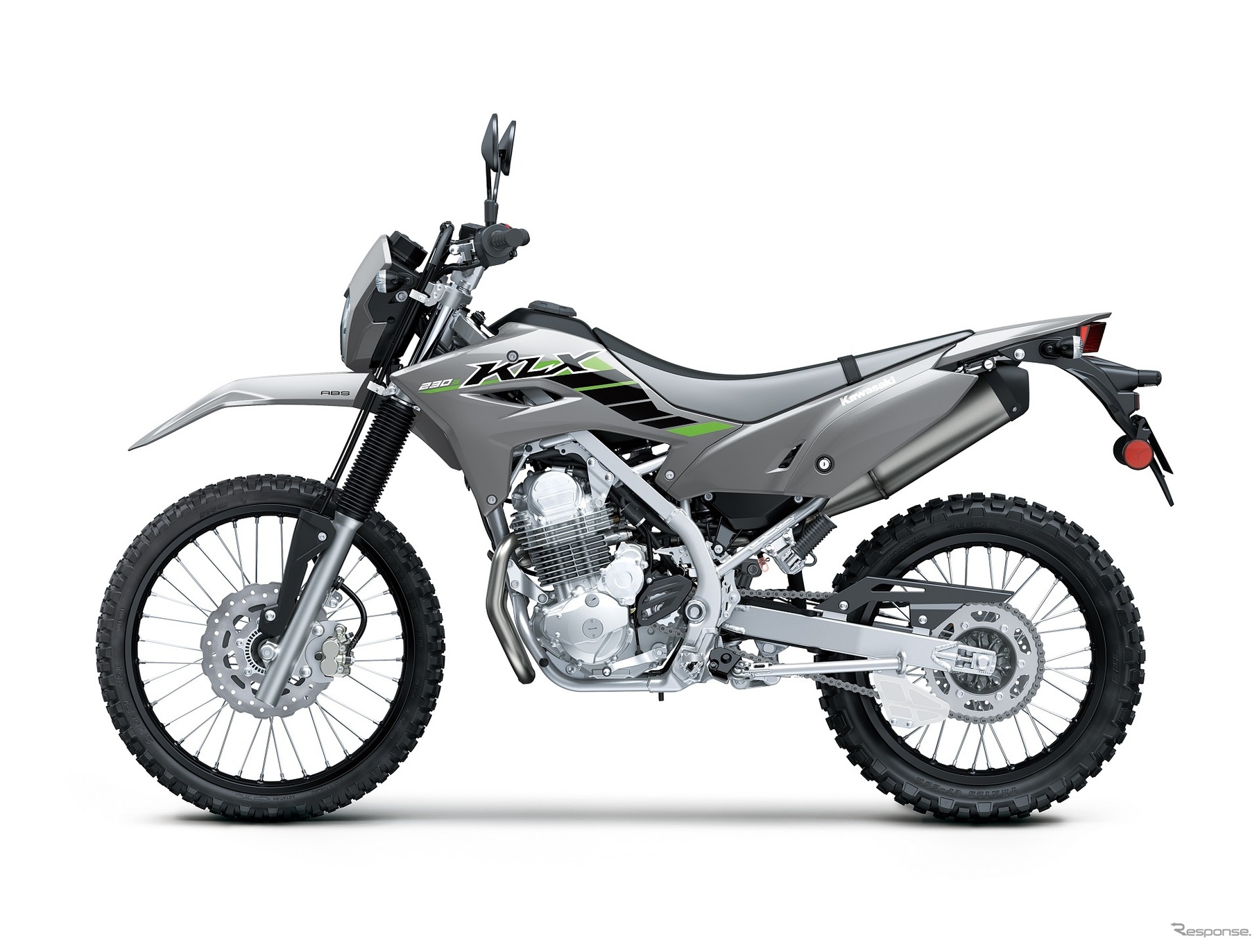 カワサキ KLX230 S（バトルグレー）