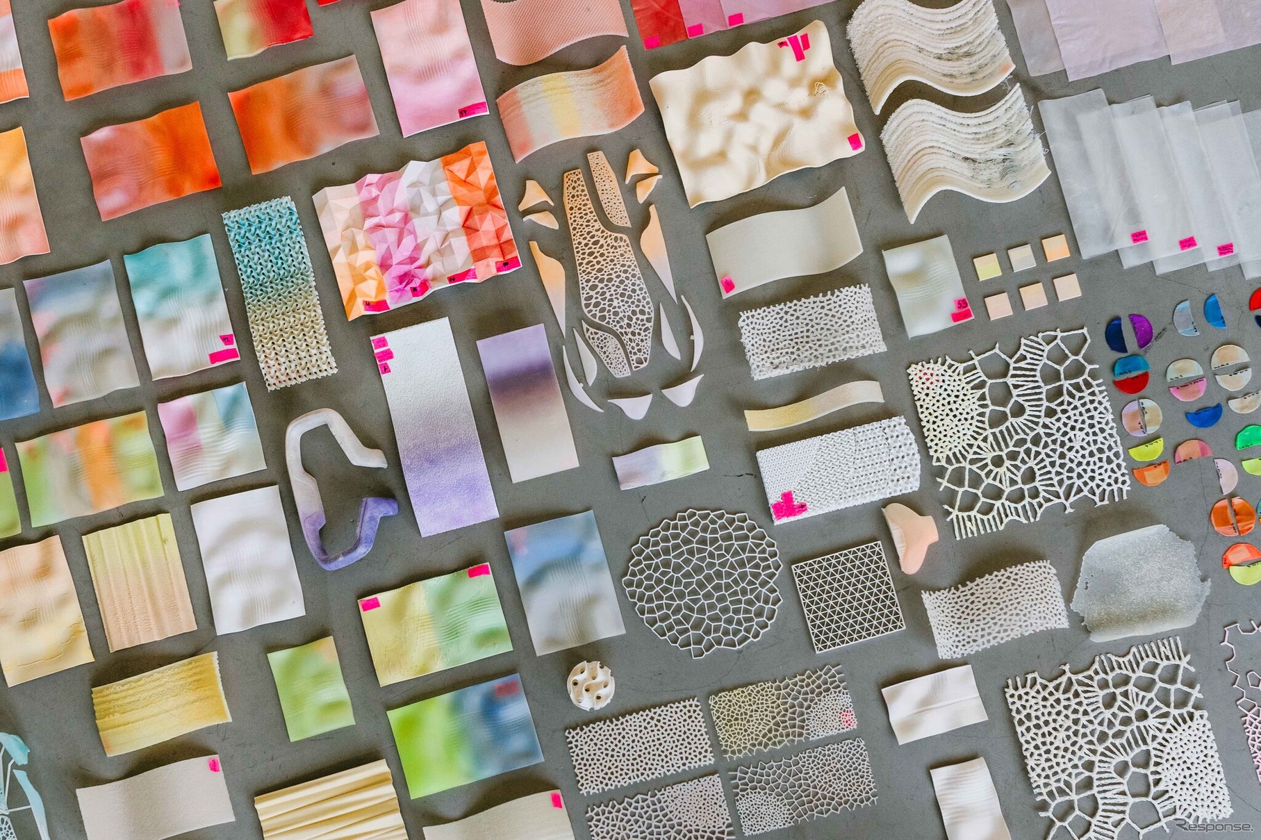 レクサス『LF-ZC』を芸術で表現するバイオプラスチック製インスタレーション（製作中）