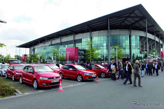 VW ポロ 新型…お披露目イベントは盛大に