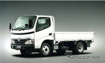 ダイナとトヨエース2トン積を一部改良、ディーゼルHEVの燃費を向上