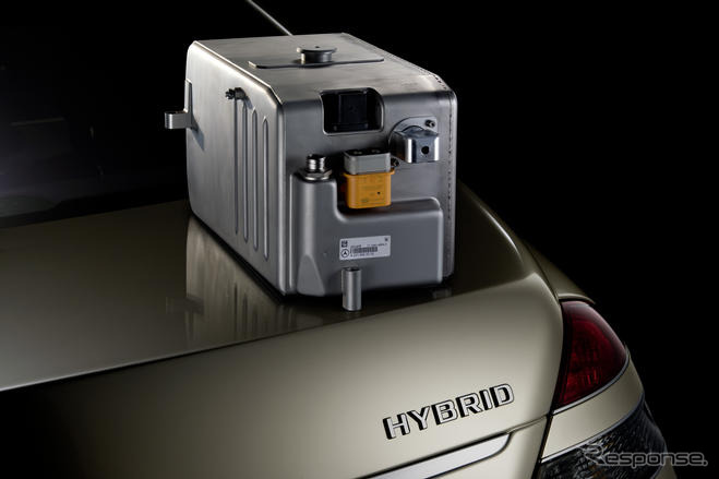 メルセデスベンツ S400ハイブリッド、サンデンのエアコン用コンプレッサーを採用