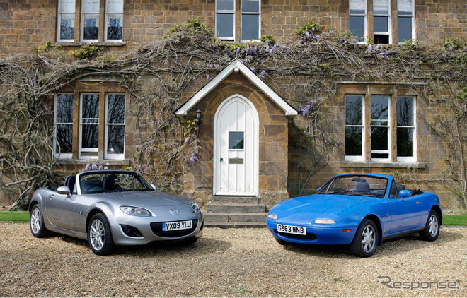 マツダ ロードスター 20周年…英国でキャンペーン