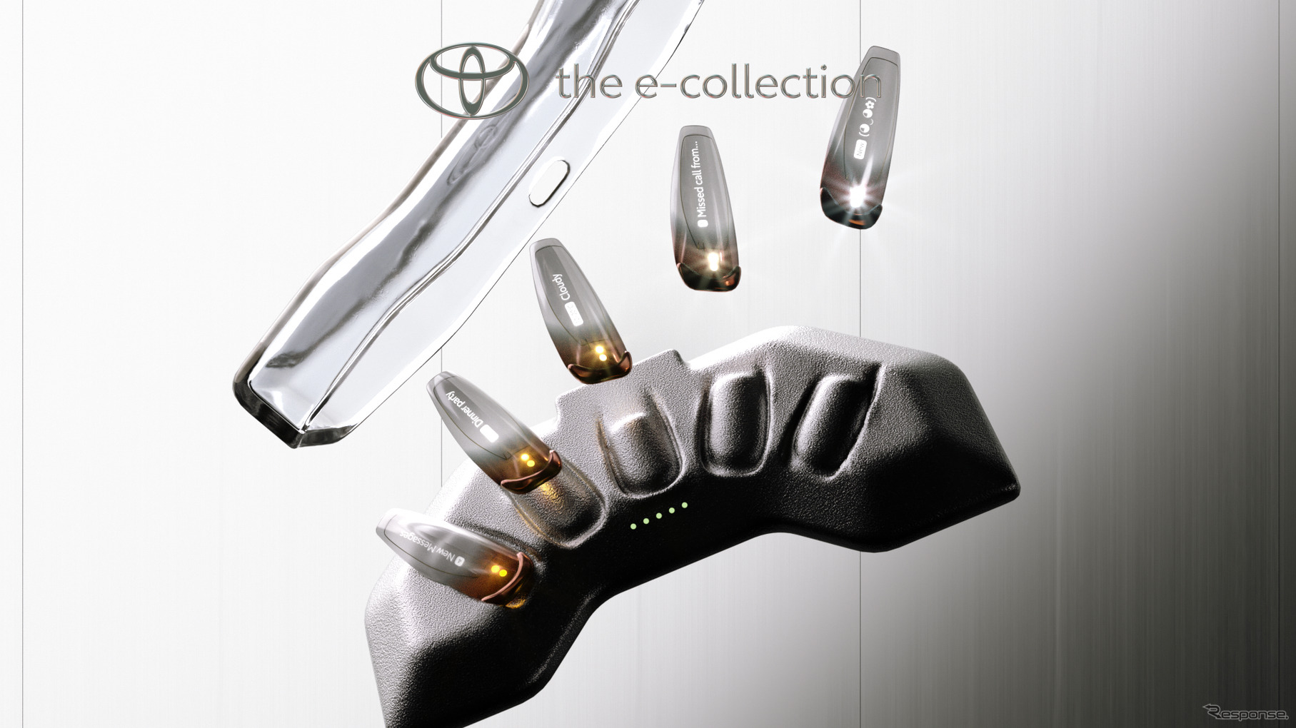 トヨタ e-コレクション「Notification Nails」