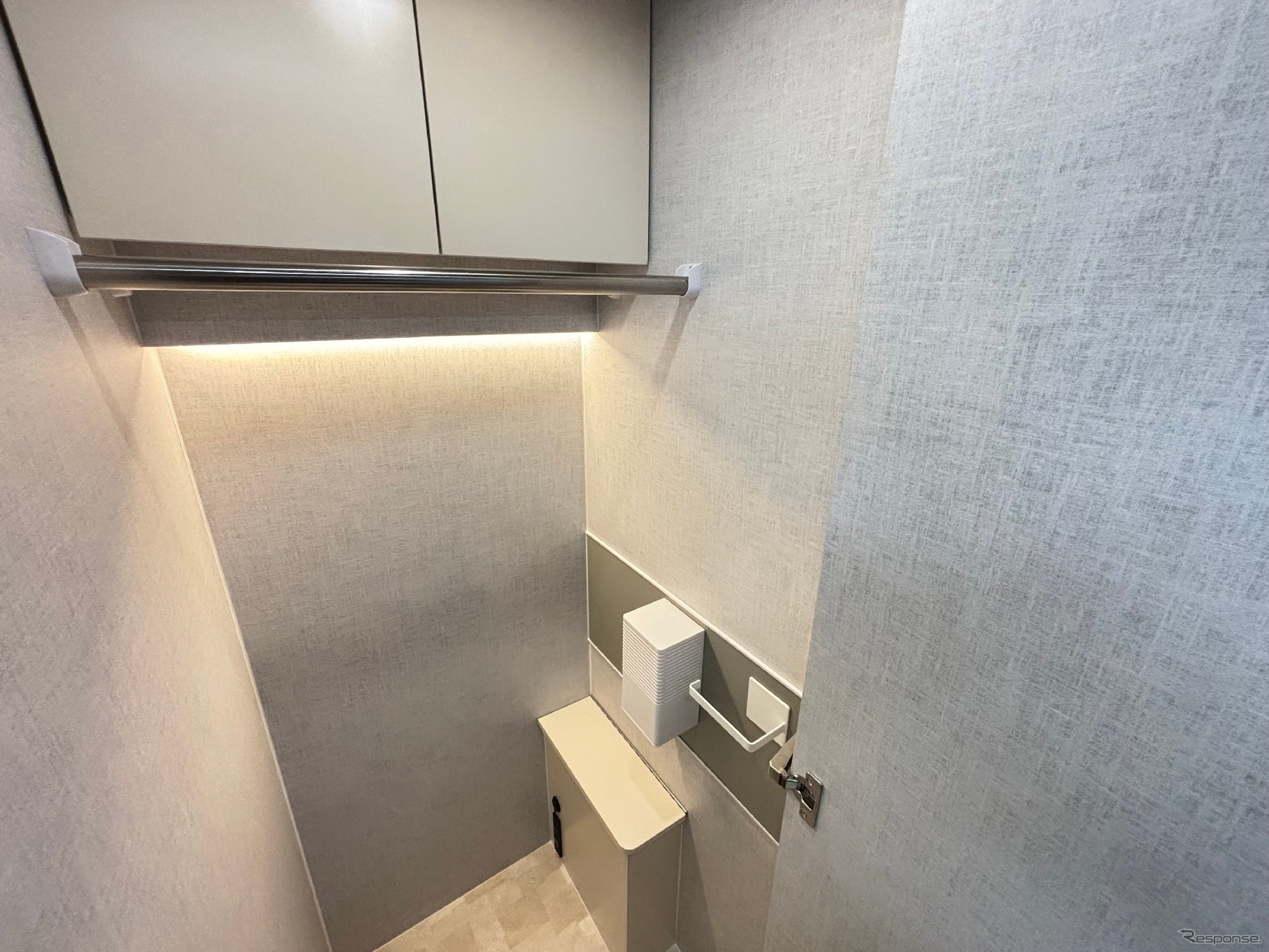 マルチルームはトイレが標準装備。