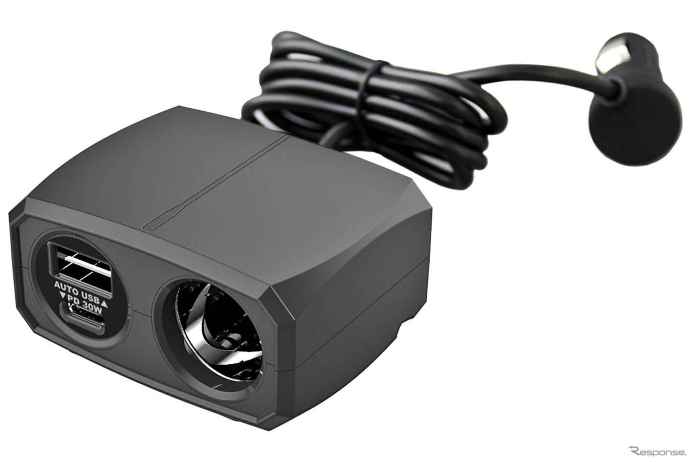Kashimura・セパレートソケット PD30W/リバーシブルUSB自動判定（KX-238）