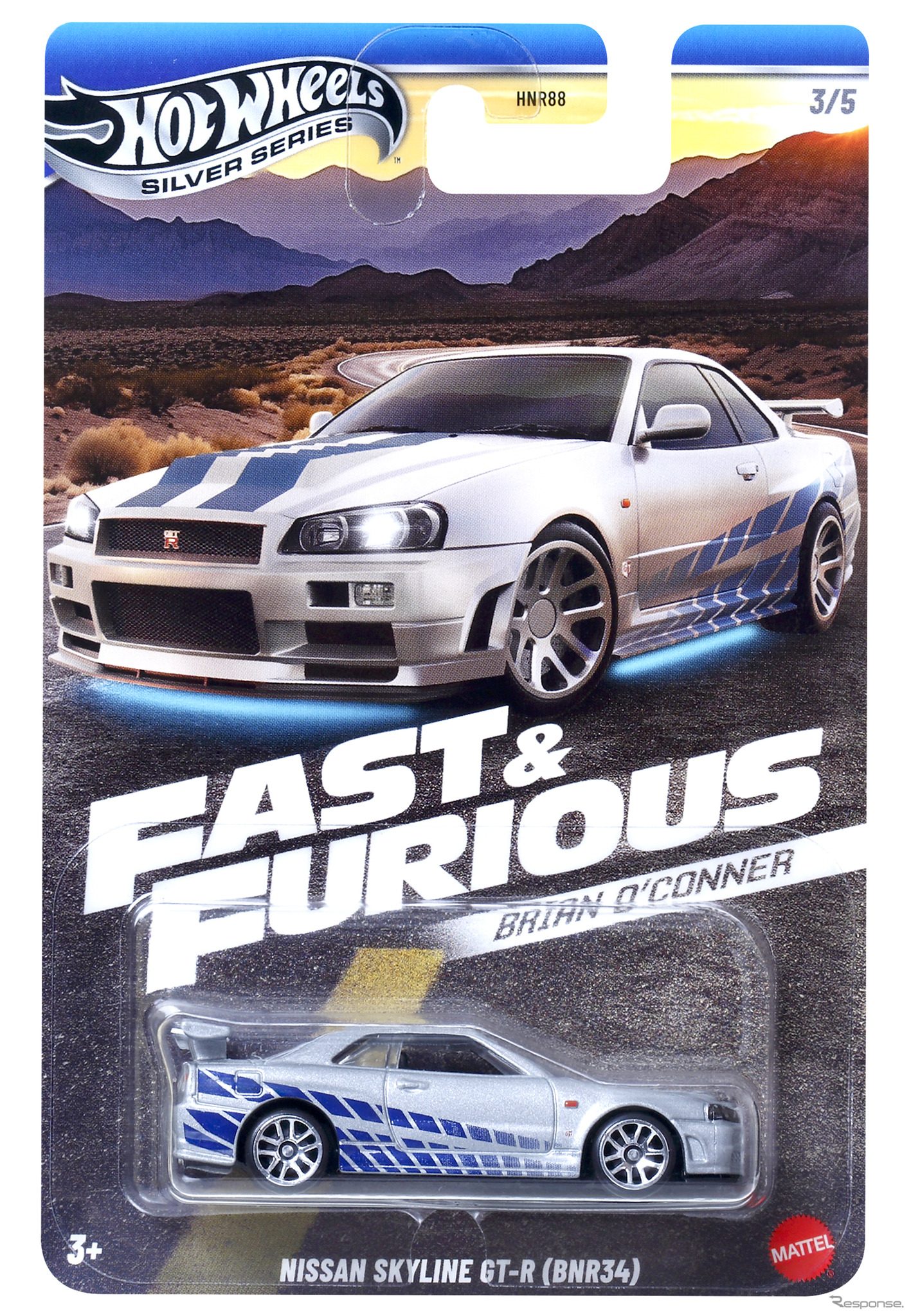 日産 スカイラインGT-R【BNR34】（12月14日発売）