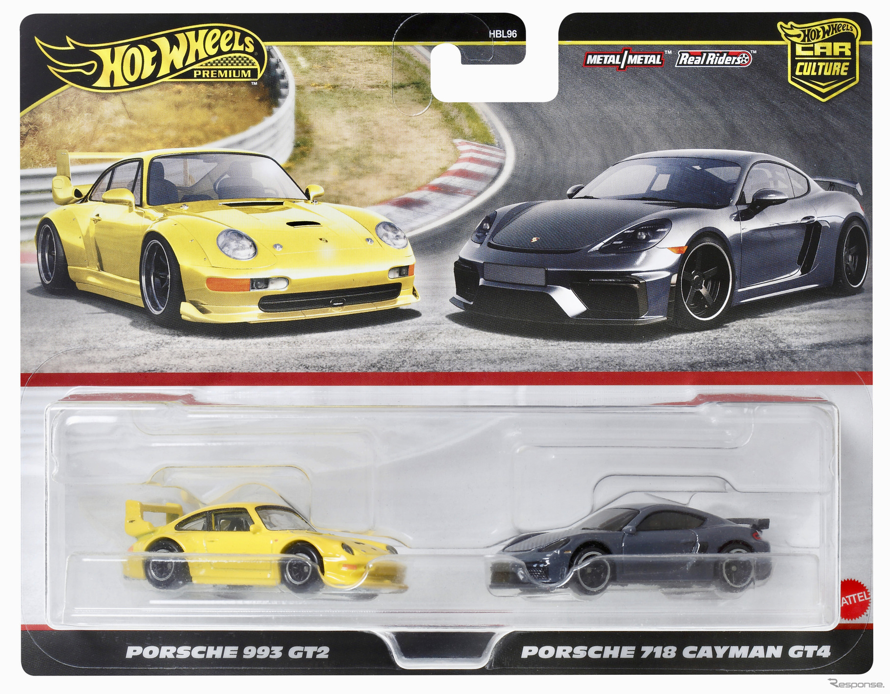 ポルシェ 993 GT2/ ポルシェ 718 ケイマン GT4(12月21日発売)