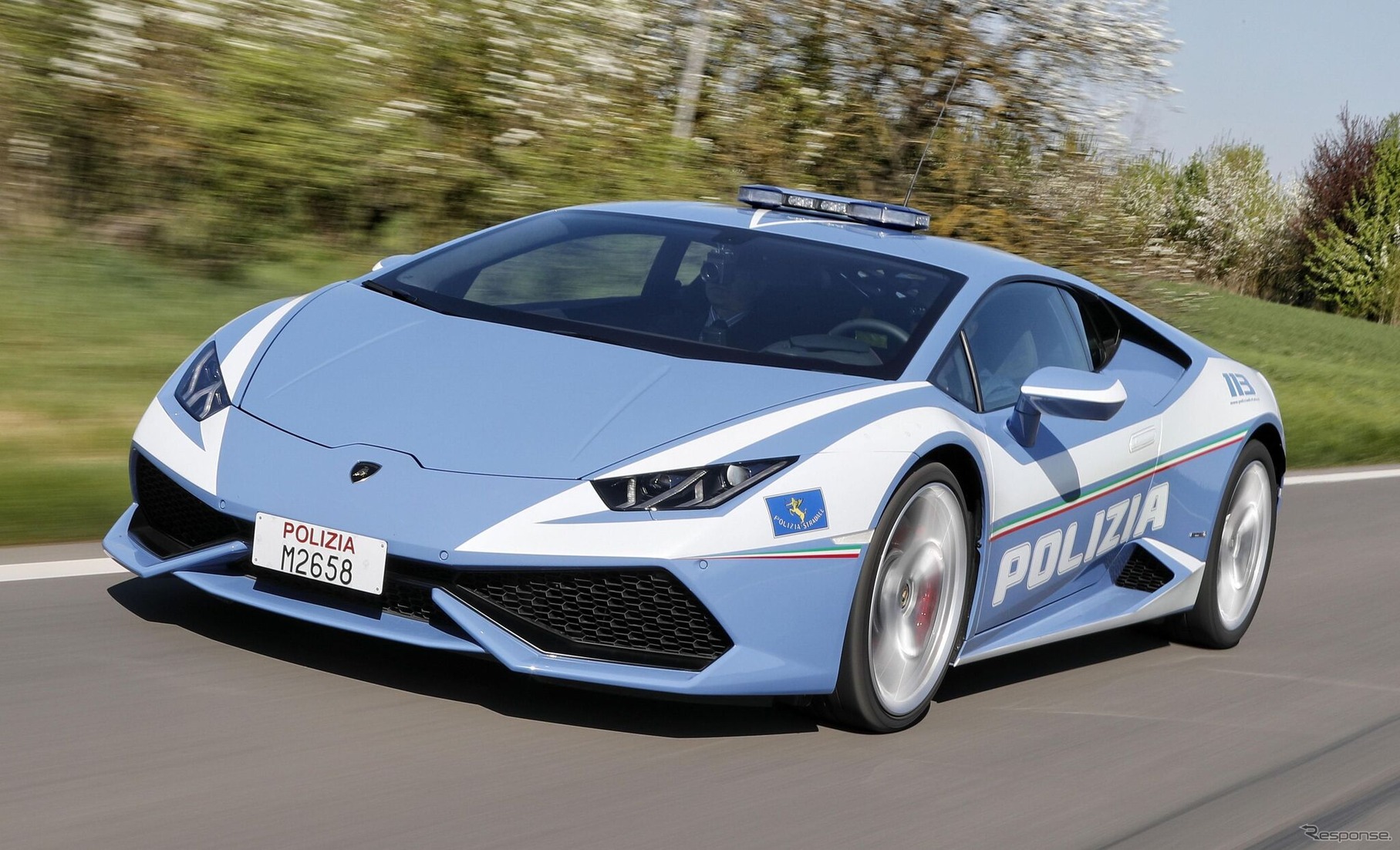 ランボルギーニ『ウラカンLP 610-4』のポリスカー