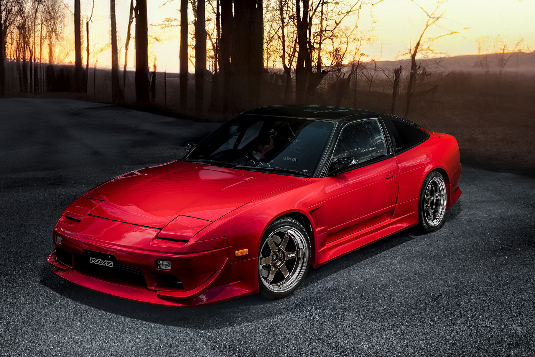 ボルクレーシング『TE37V spec-SR』× NISSAN 180SX