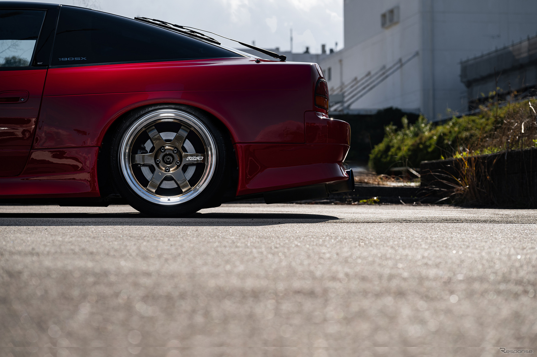 ボルクレーシング『TE37V spec-SR』× NISSAN 180SX