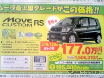 【値引き情報】このプライスで軽自動車を購入できる!!