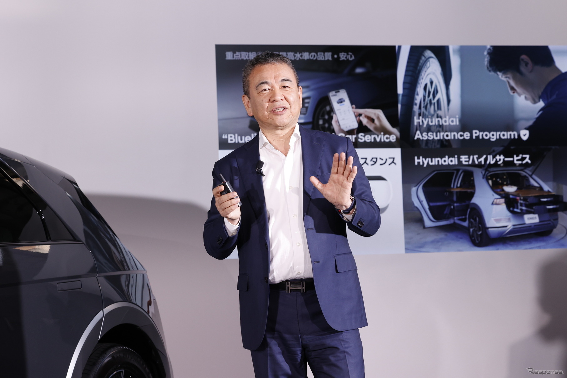 Hyundai Mobility Japanの新社長に就任した七五三木敏幸氏
