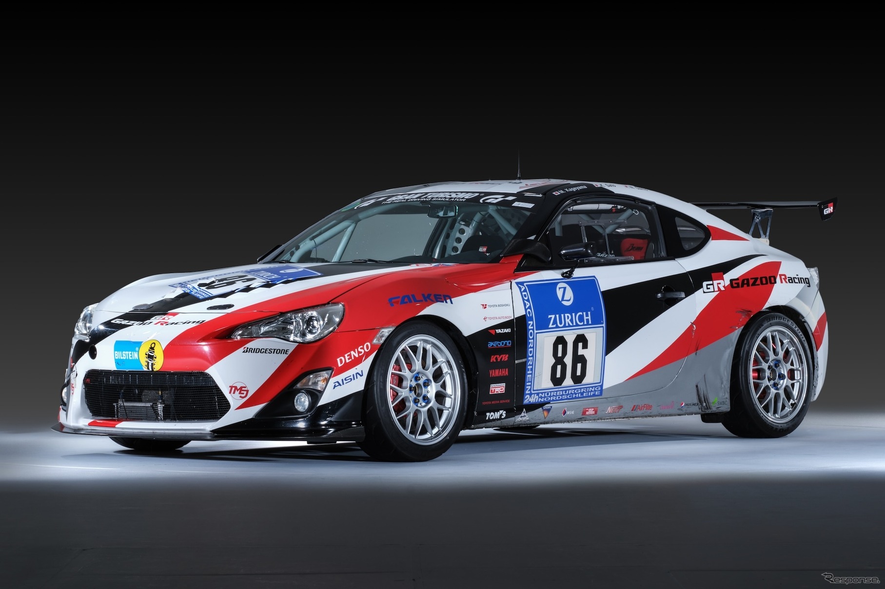 トヨタ 86 86号車（2014 年ニュル 24h 参戦車両）