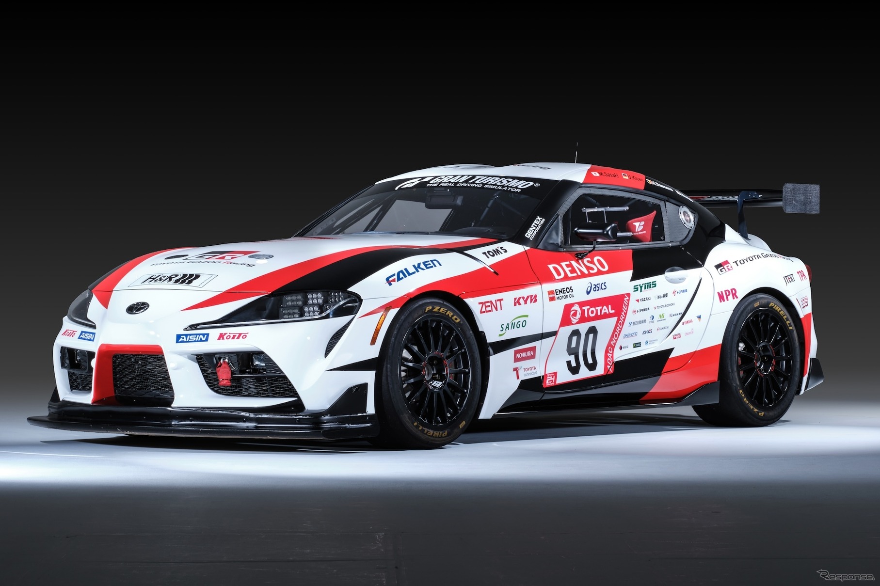 GR スープラ 90号車（2019 年ニュル 24h 参戦車両）
