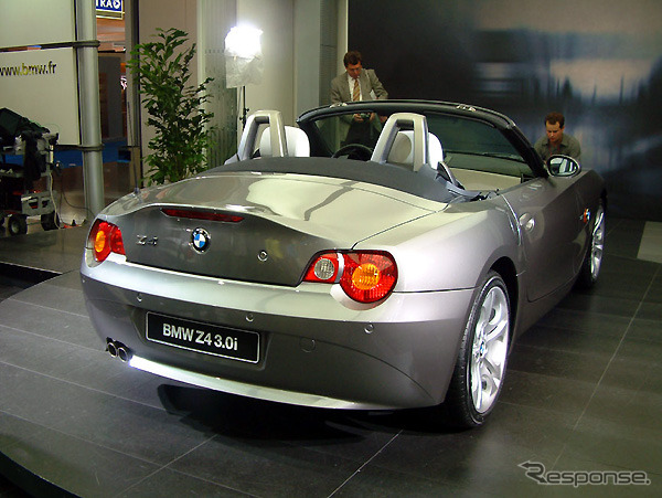 【パリ・ショー2002速報】BMW『Z4』--気になる価格、ライバルは?