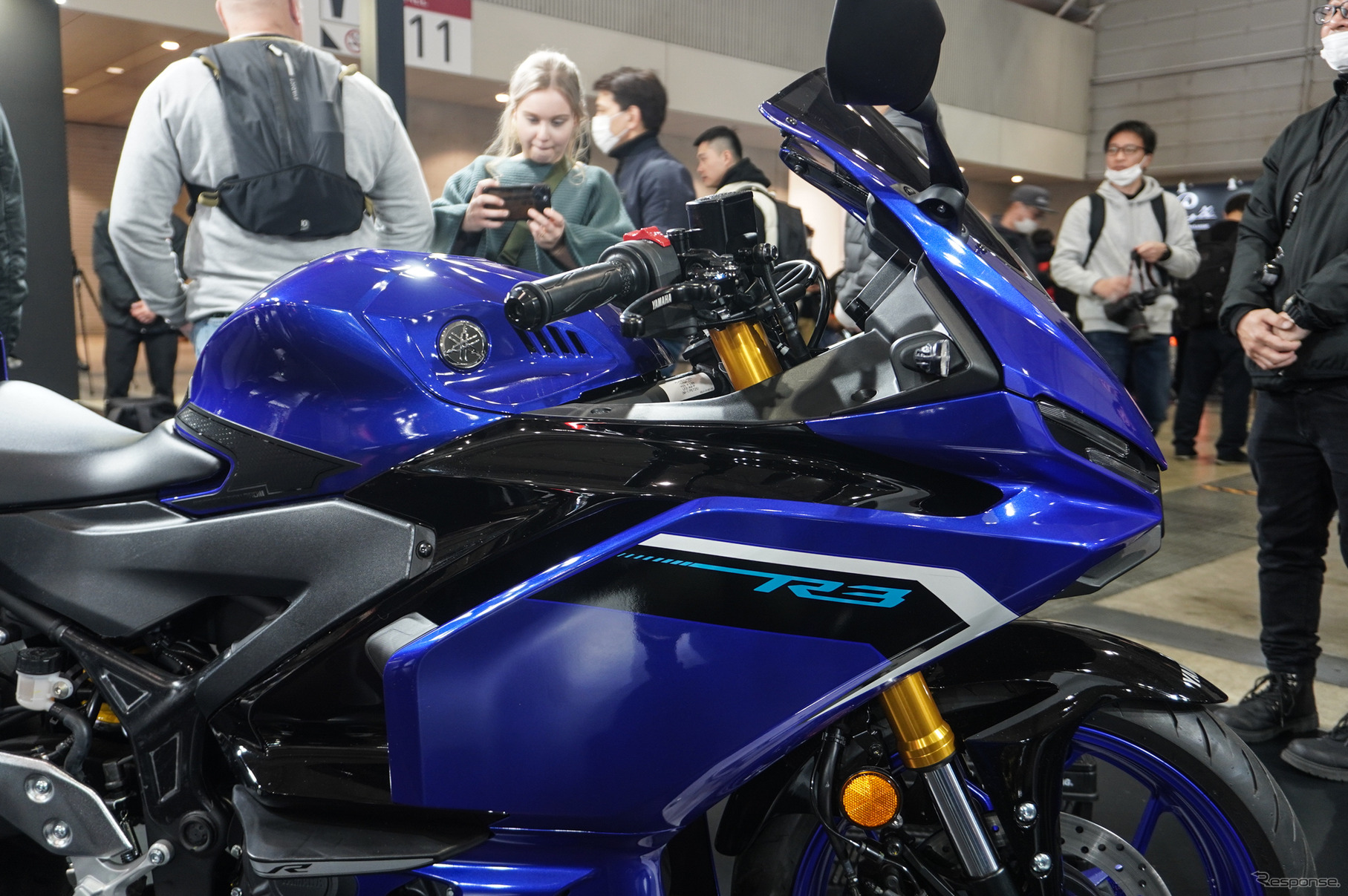 ヤマハ YZF-R3 2025年モデル（東京オートサロン2025）