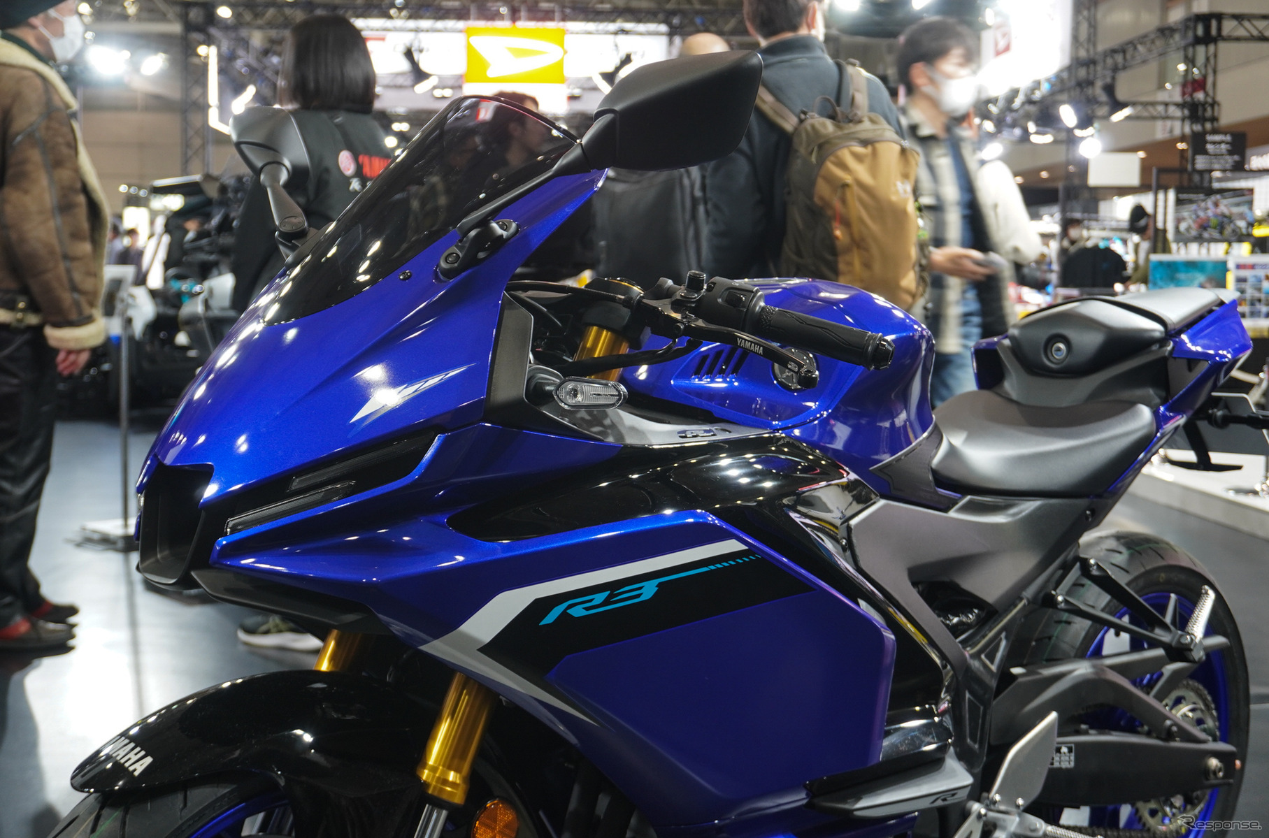 ヤマハ YZF-R3 2025年モデル（東京オートサロン2025）