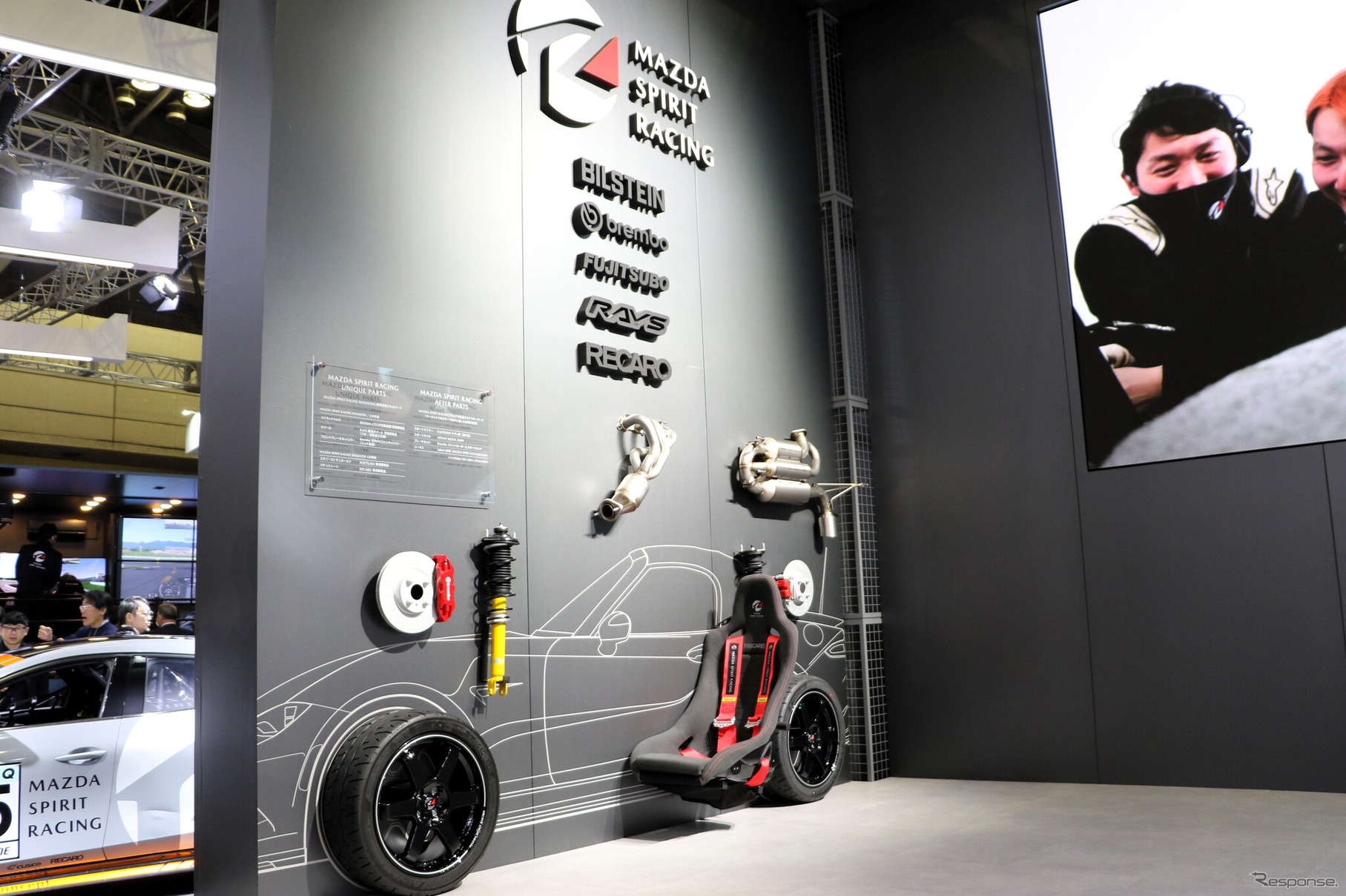 マツダスピリットレーシングロードスター12R（東京オートサロン2025）