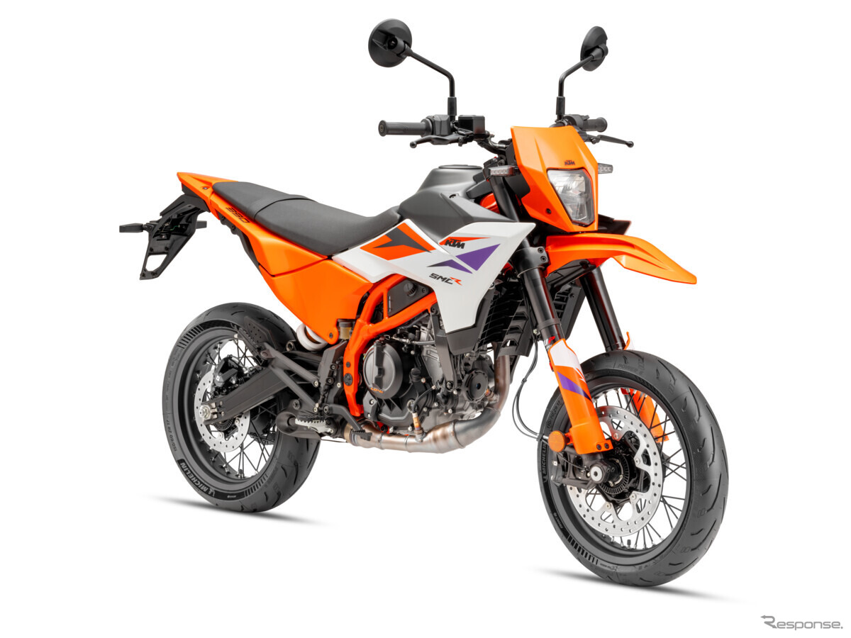 KTM『390 SMC R』の2025年モデル