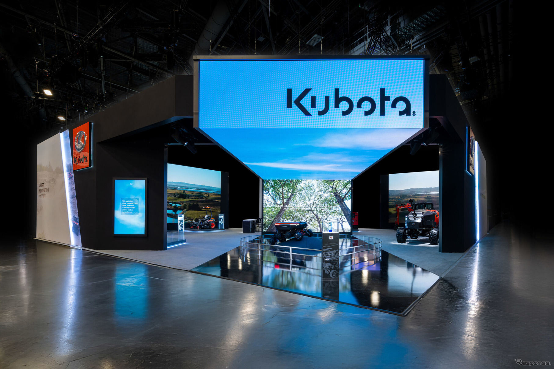 クボタのCES2025ブース