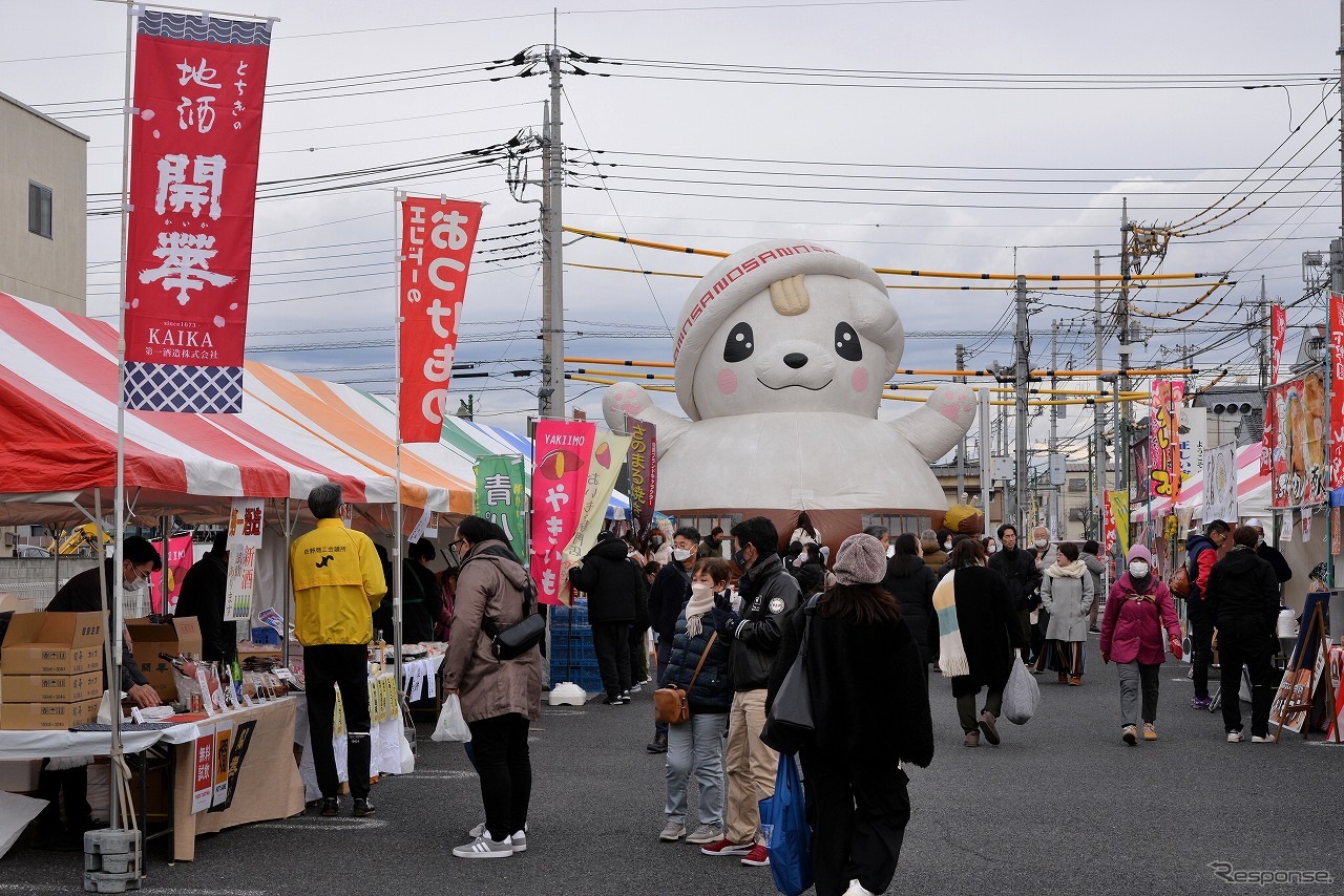 ニューイヤークラシックカーミーティング in 佐野うんめぇもん祭り