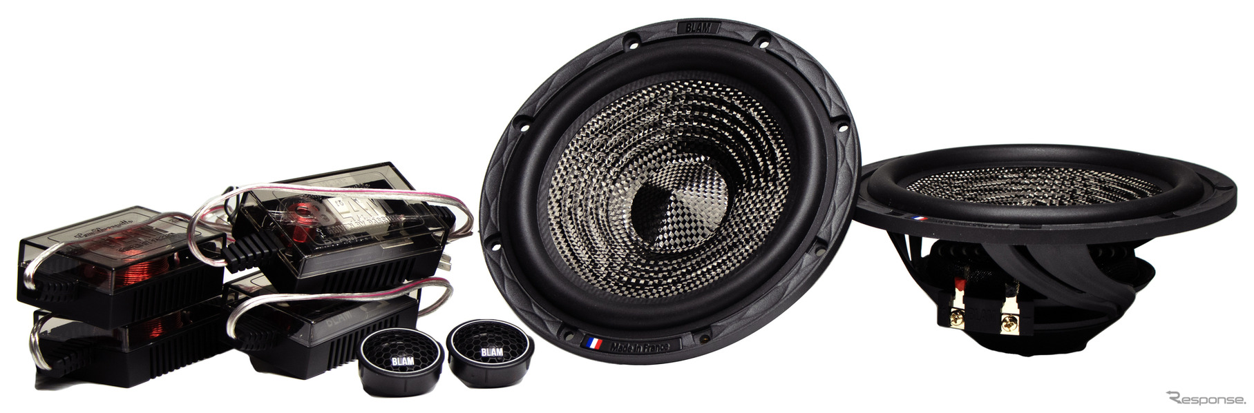 165 S45　S 6.45＋T 20HR＋BFT01＋BFW01希望小売価格：12万6500円（税込・ペア）●再生周波数帯域：60Hz～40kHz ●定格入力：60W ●入力インピーダンス：3Ω ●出力音圧レベル：90dB ●取付口径サイズ：141.9mm ●取付奥行サイズ：63.7mm ●クロスオーバー周波数：4kHz 6/12dB/Oct ●グリルなし