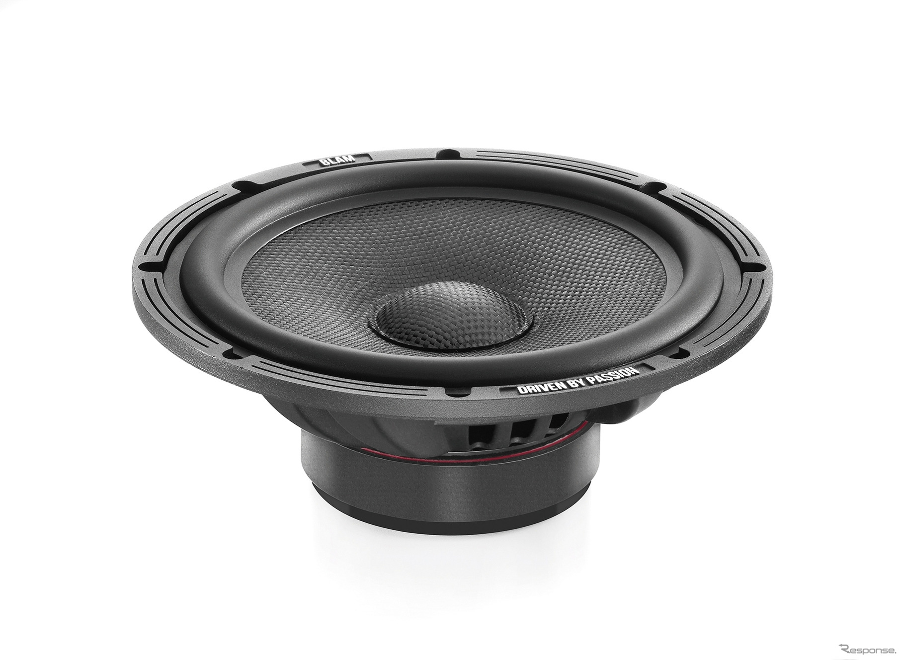 S 8.100　Signature 200mmウーファー（受注発注）希望小売価格：17万6000円（税込・ペア）●再生周波数帯域：50Hz～3.8kHz ●定格入力：150W ●入力インピーダンス：2Ω ●出力音圧レベル：93.4dB ●取付口径サイズ：178.5mm ●取付奥行サイズ：68.5mm ●グリルなし