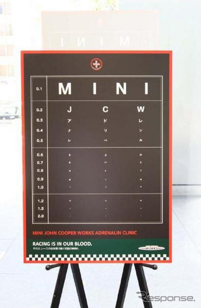 MINIが病院を開設!?　アドレナリン不足にMINIが効く