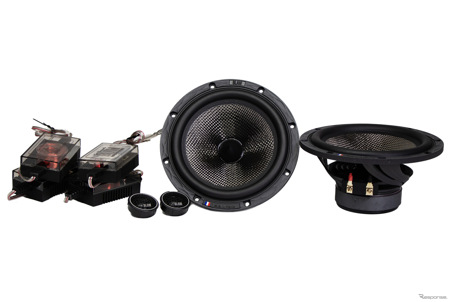 165 S80　S 6.80＋T 20HR＋BFT01＋BFW01希望小売価格：10万4500円（税込・ペア）●再生周波数帯域：60Hz～40kHz ●定格入力：60W ●入力インピーダンス：2Ω ●出力音圧レベル：94.3dB ●取付口径サイズ：141.9mm ●取付奥行サイズ：73.5mm ●クロスオーバー周波数：4kHz 6/12dB/Oct ●グリルなし