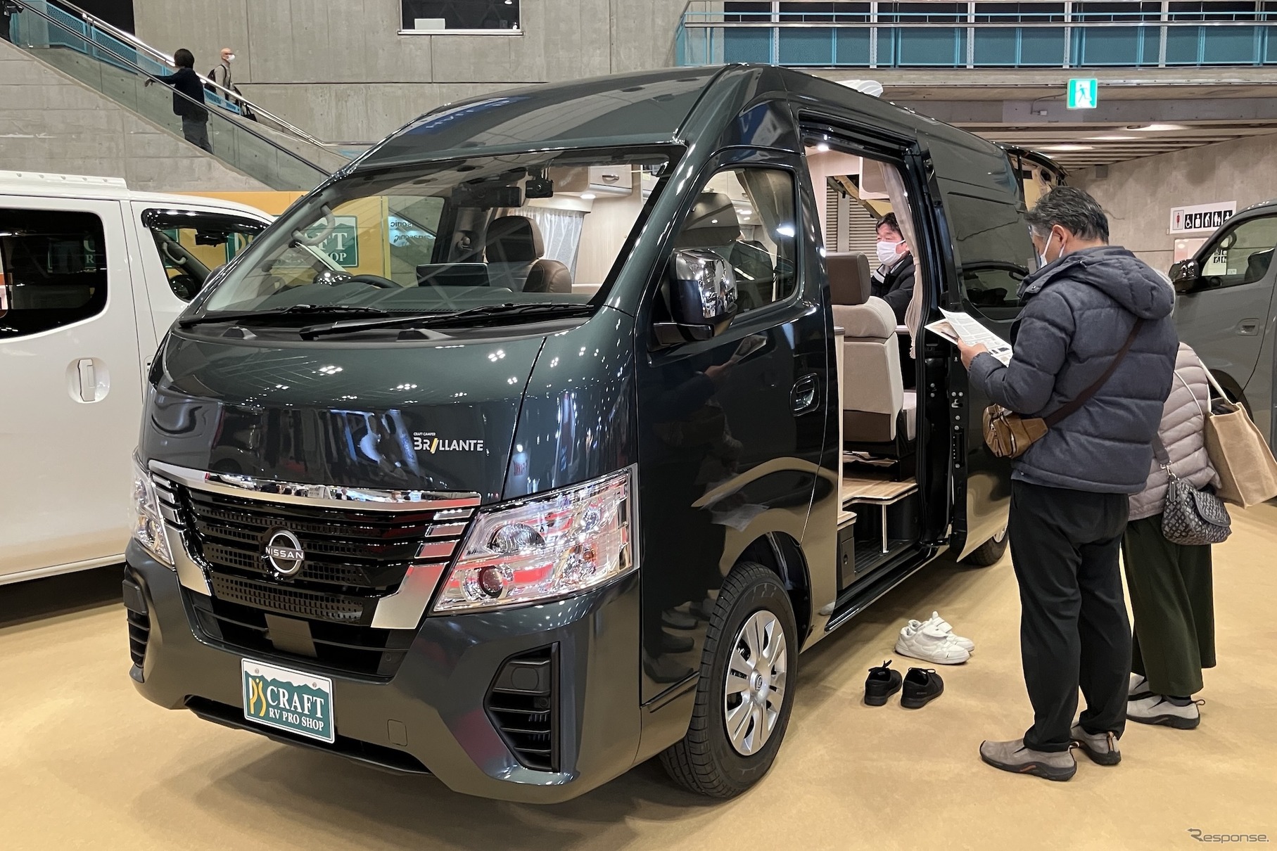 日産ピーズフィールドクラフト・クラフトキャンパーブリランテ（ジャパンキャンピングカーショー2025）