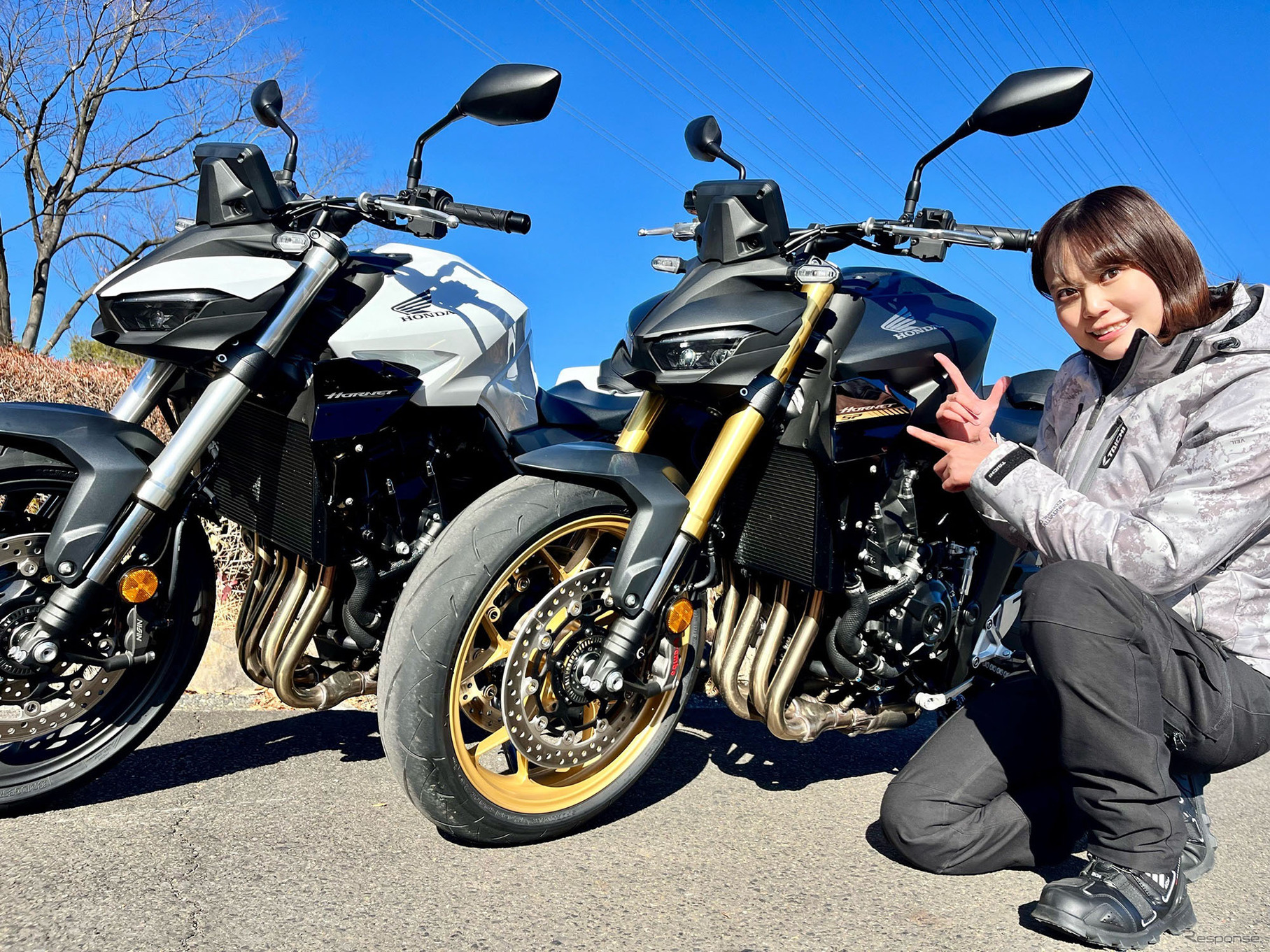 ホンダ CB1000ホーネット＆SPと小鳥遊レイラ