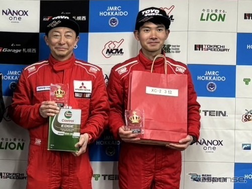 XC-2クラス3位表彰台獲得の「MMC有志 ラリーチーム」