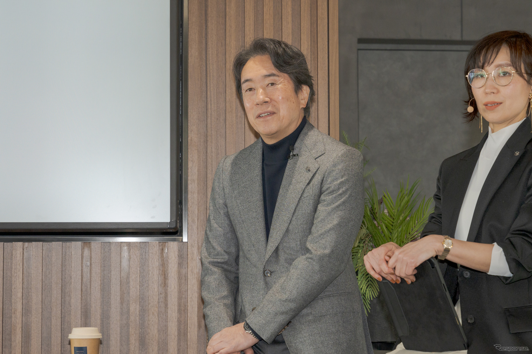 マツダ代表取締役社長兼CEO 毛籠勝弘氏。