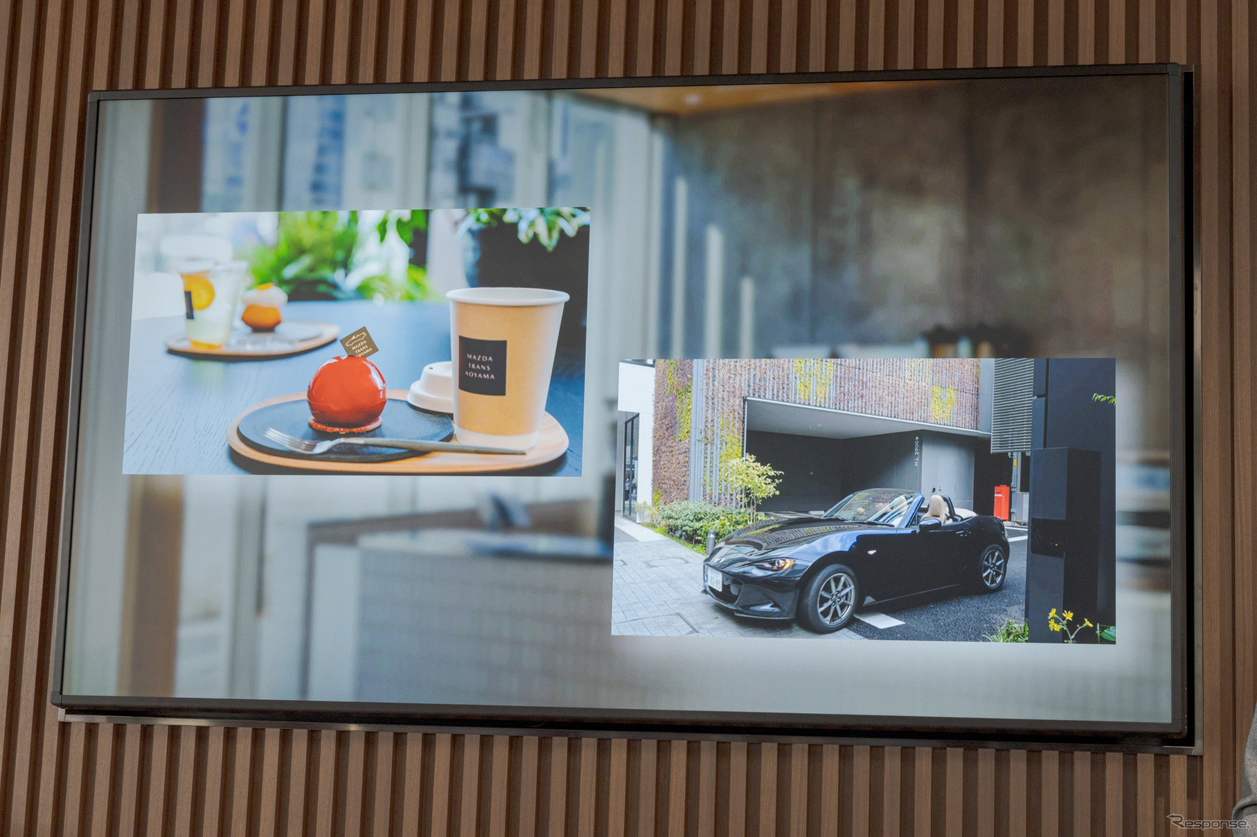 カフェもあり、ロードスターの試乗車も用意されるとのこと。