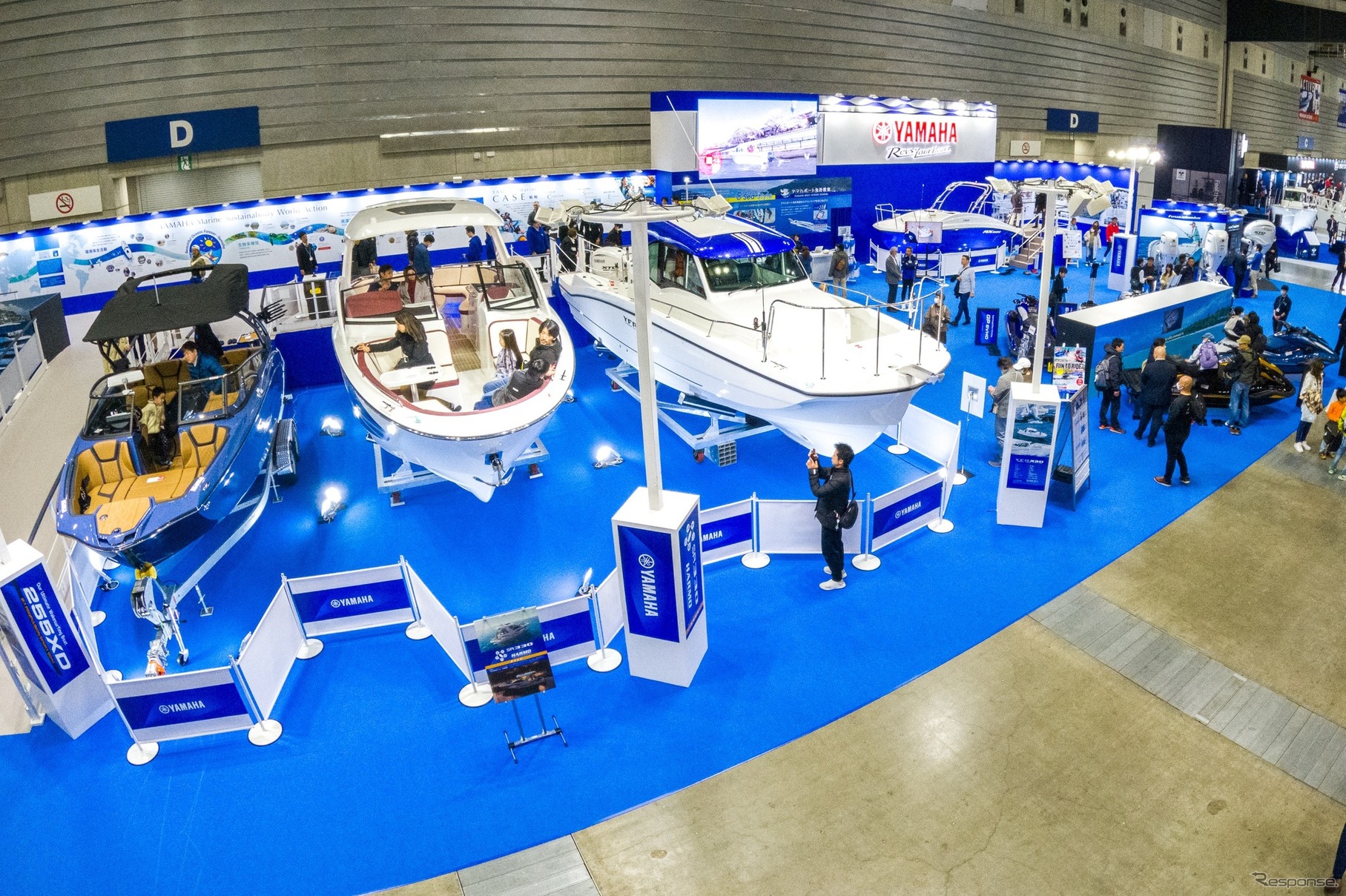 ジャパンインターナショナルボートショー2024のヤマハ発動機の展示