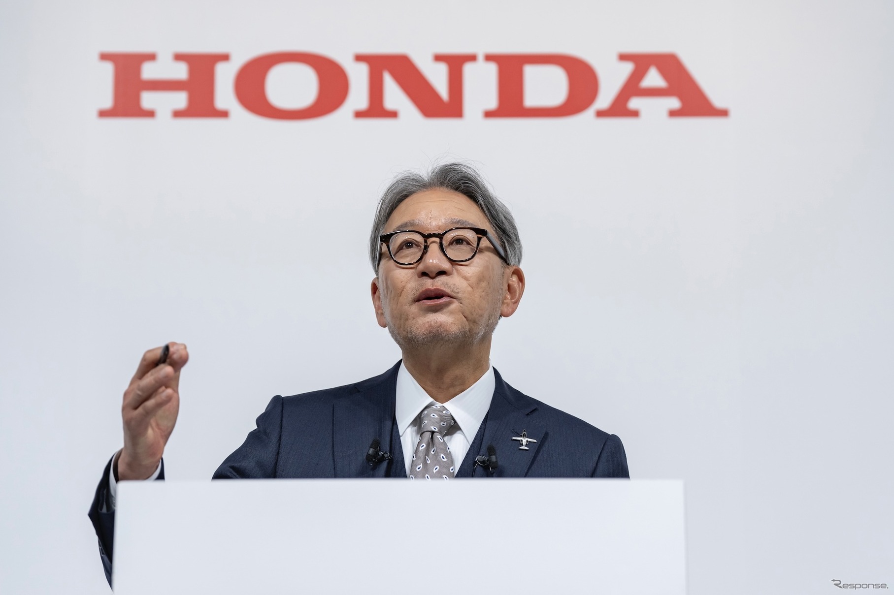 ホンダの三部社長（2024年12月）