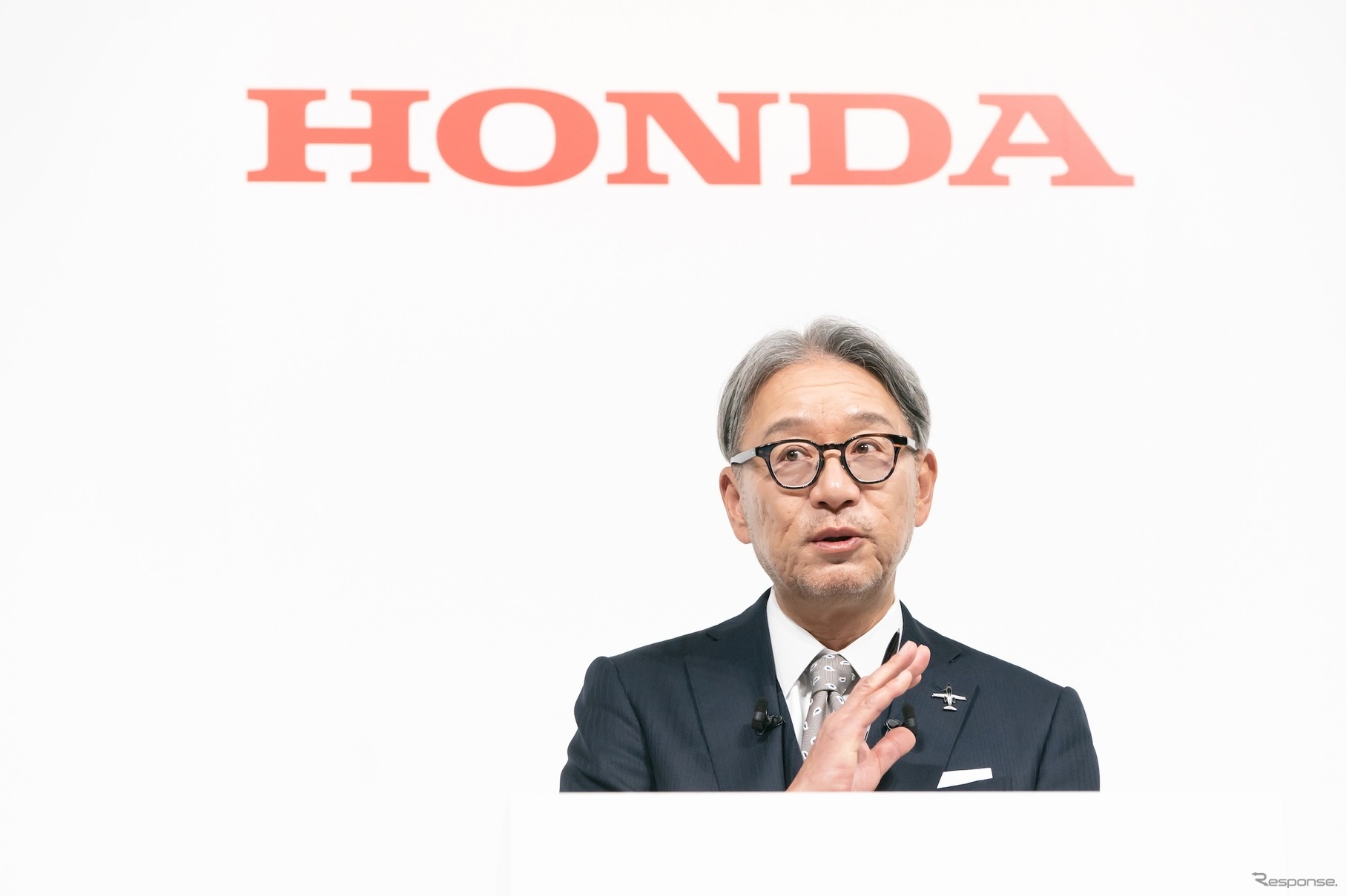 ホンダの三部社長（2024年12月）