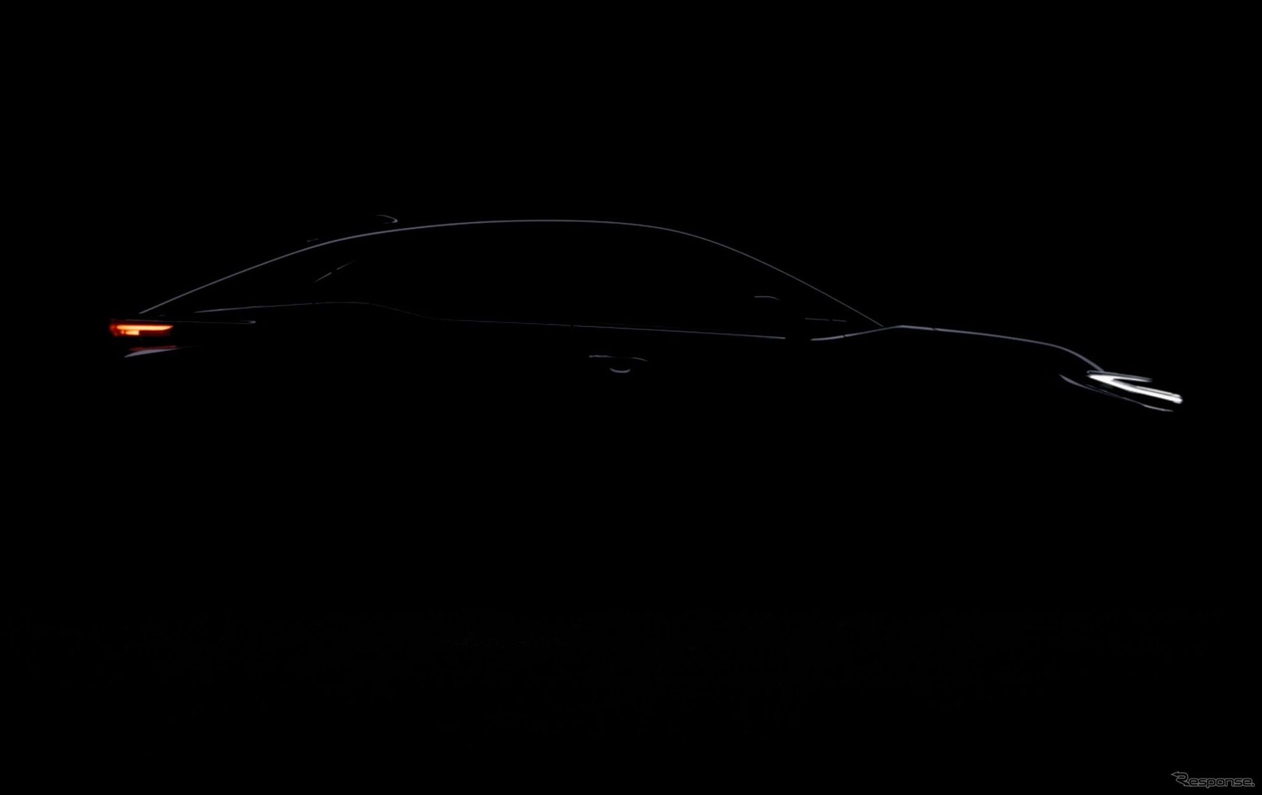 トヨタの新型EVのティザー