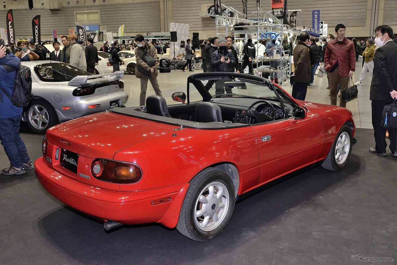 ロードスターやRX-7などのマツダブース…ノスタルジック2デイズ 2025