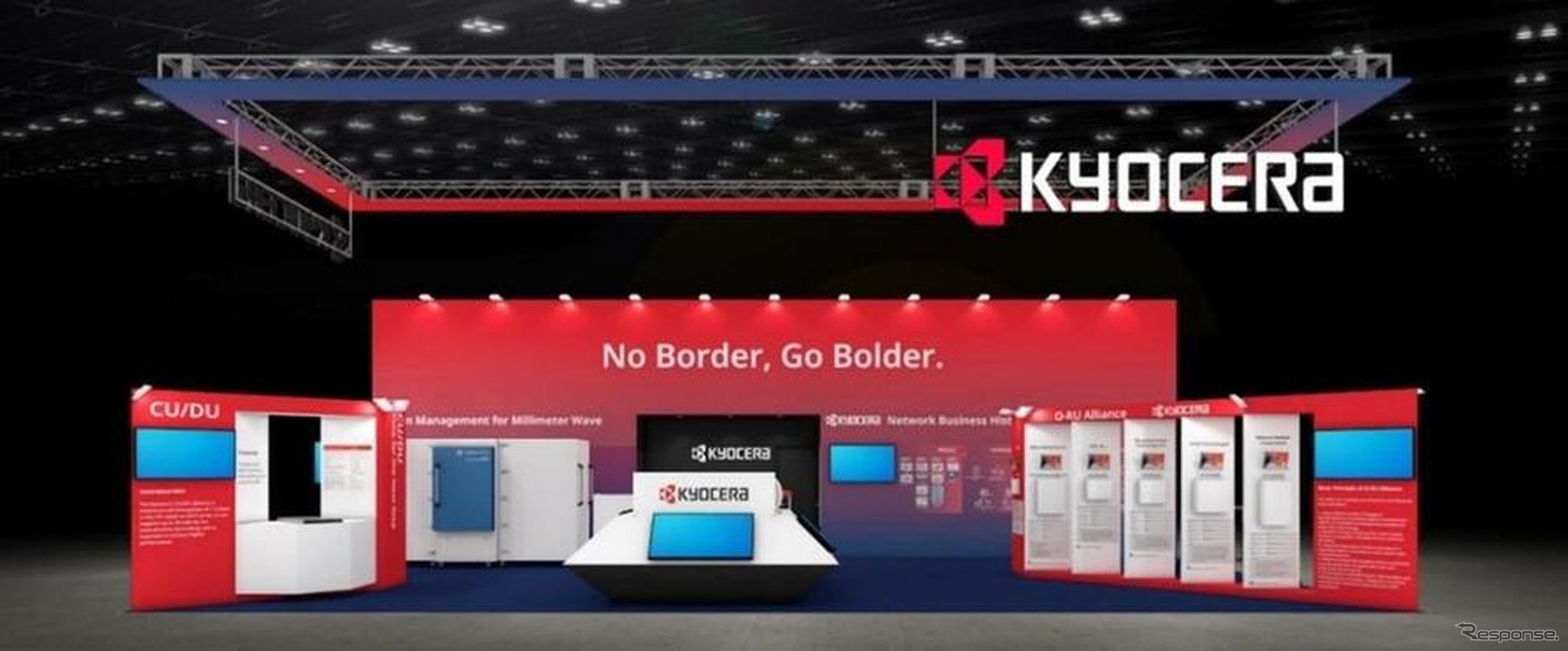 京セラのMWC2025ブースイメージ
