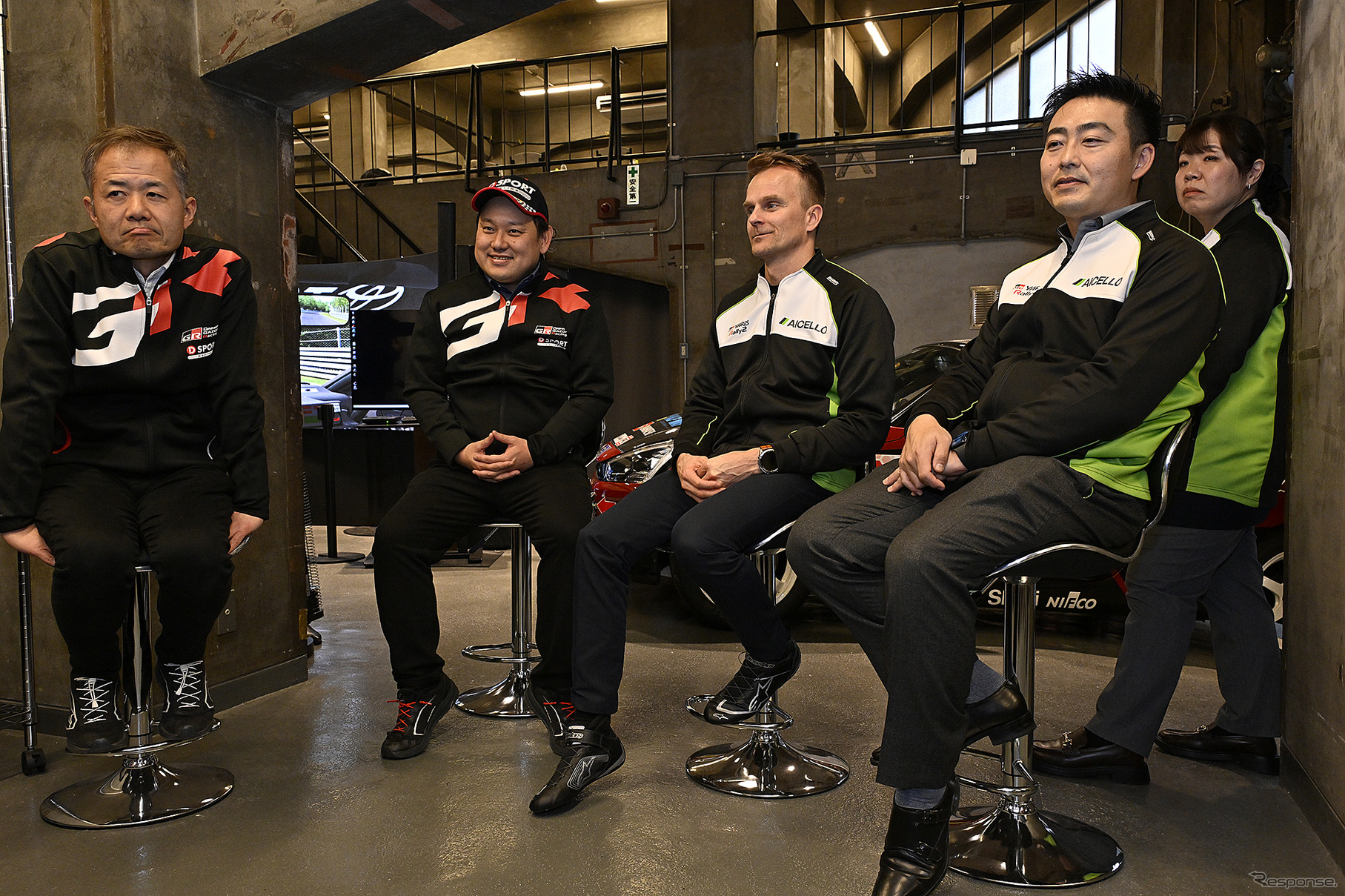 D-SPORT Racing Teamとヘイキ・コバライネン選手のトークショー