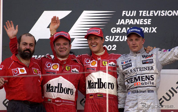 【F1日本GP決勝】跳ね馬また1-2、佐藤琢磨が最終戦で初ポイント獲得