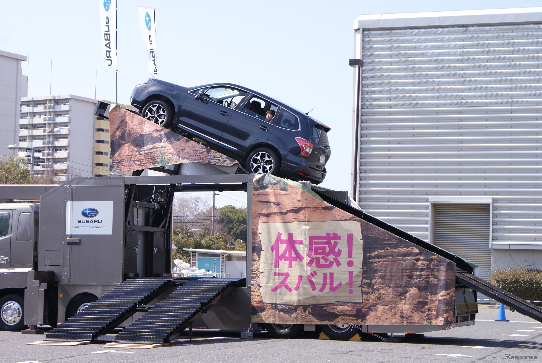 急坂体験試乗（大阪アウトドアフェス2014）