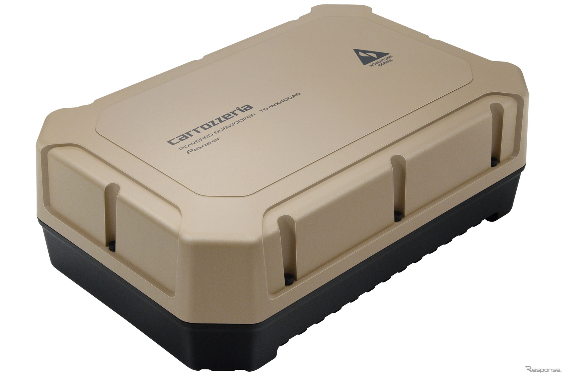 「パワードサブウーファー」の一例（カロッツェリア・TS-WX400AS）。
