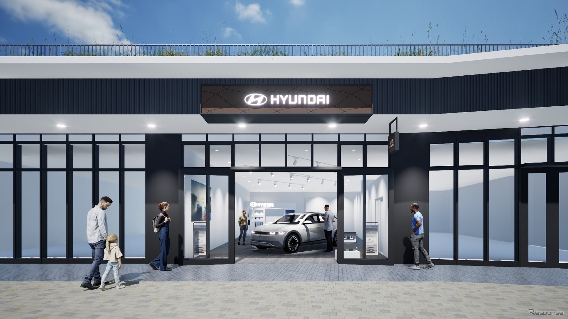 「Hyundai Citystore 福岡」の7完成イメージ
