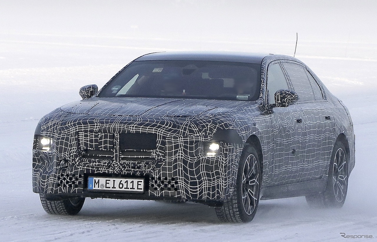 BMW 7シリーズ 改良新型のプロトタイプ